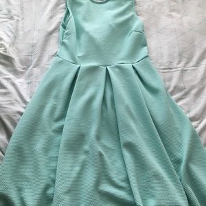 Teal dress